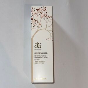 Arbonne RE9 Advanced Serum in Elegant White Packaging. 8 fl oz. NIB